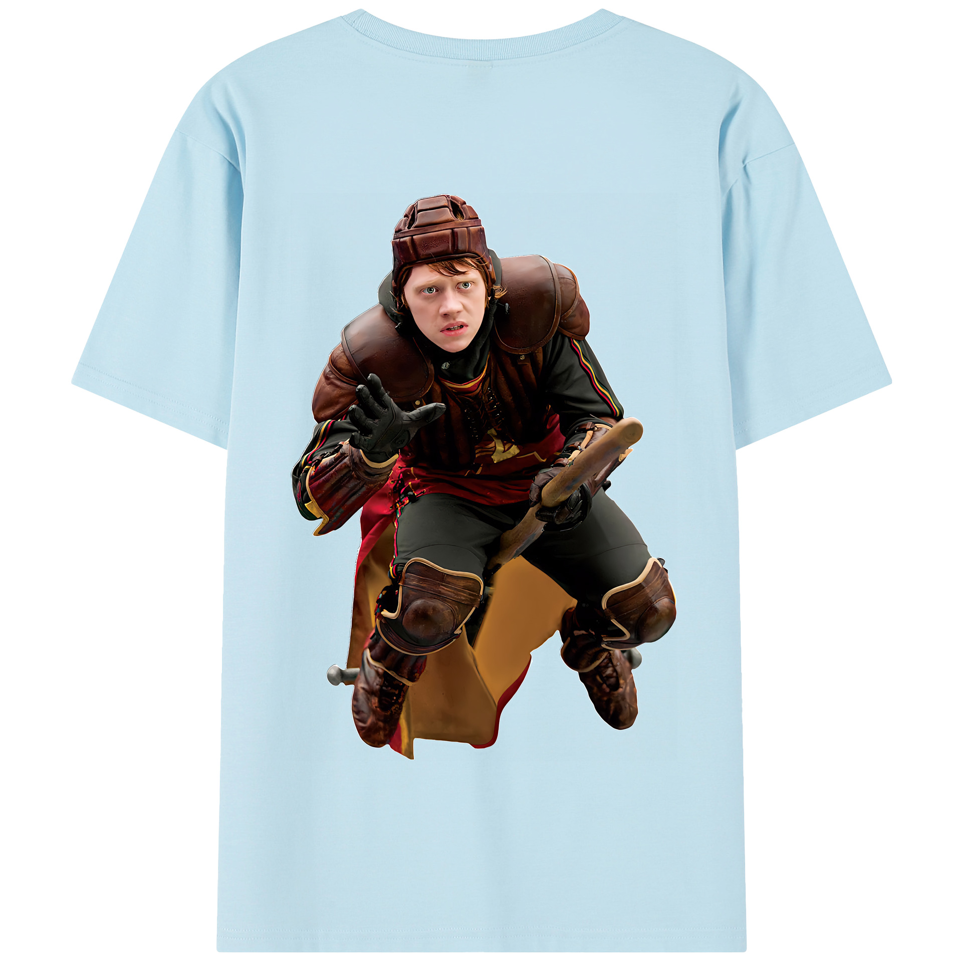 （画像用） Harry Potter ハリー・ポッターシリーズ 綿100％半袖Tシャツ（背面プリント）